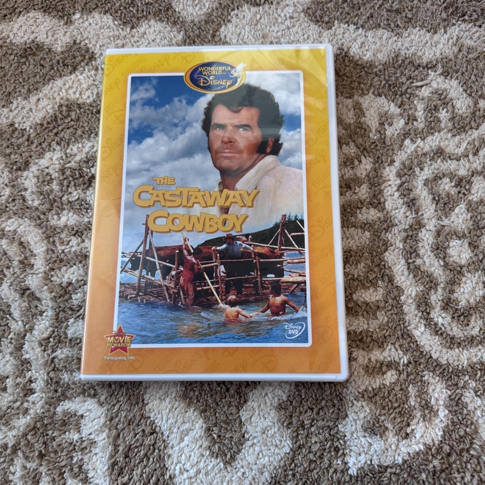 The Castaway Cowboy DVD Disney Movie Club Exclusive James Garner